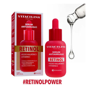 Serum Facial Antiarrugas Retinol 30mL