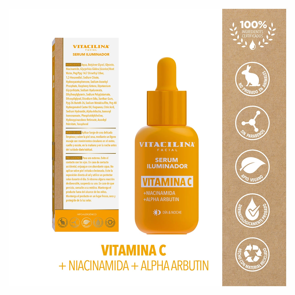 Serum Facial Iluminador Vitamina C 30mL