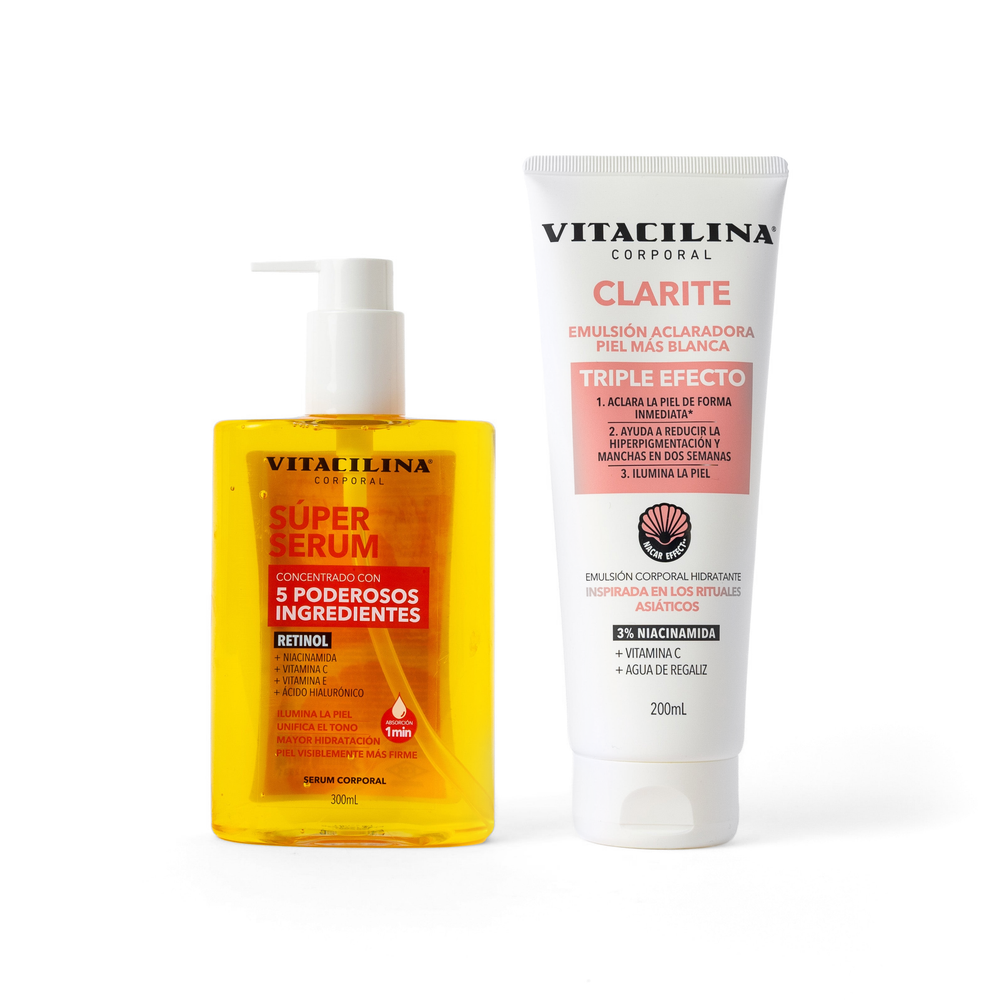 Kit Aclarante Corporal