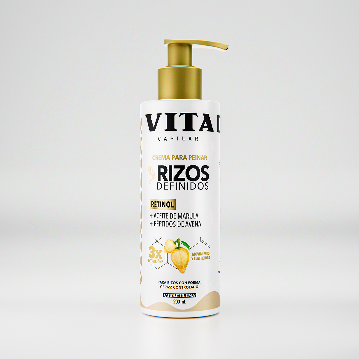 Crema para peinar rizos 200mL