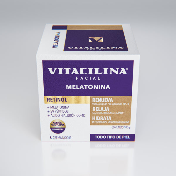Crema Facial Melatonina 100g