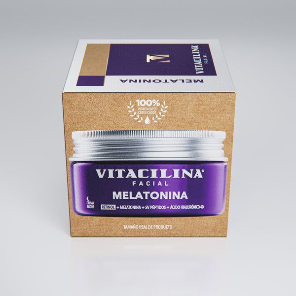 Crema Facial Melatonina 100g