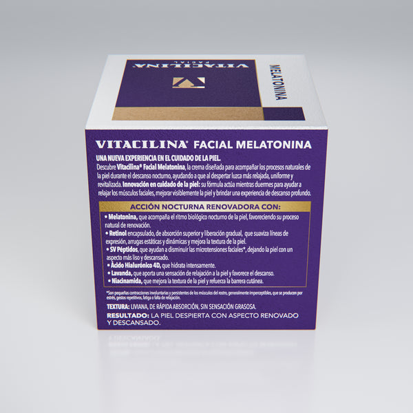 Crema Facial Melatonina 100g