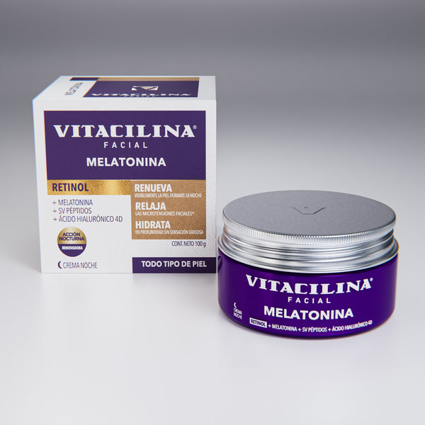 Crema Facial Melatonina 100g