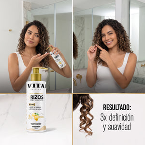 Crema para peinar rizos 200mL